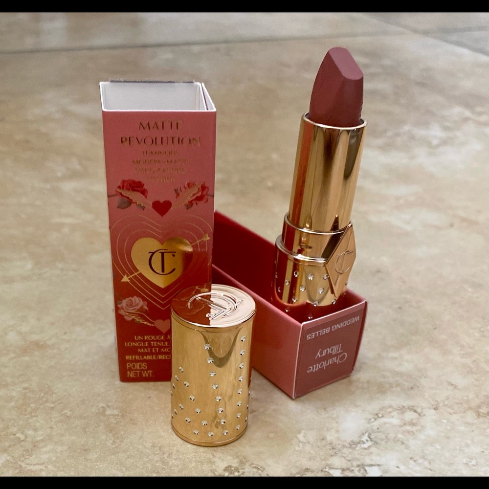 Charlotte Tilbury's Lip Stick in Wedding Belles.